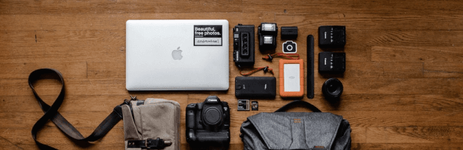 image of various camera equipment